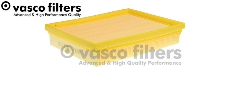 A730 DAVID VASCO Air filters PEUGEOT 42mm, 170mm, 207mm, rectangular, Filter Insert