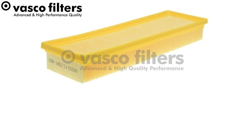 Air filter DAVID VASCO 45mm, 110mm, 334mm, rectangular, Filter Insert - A952