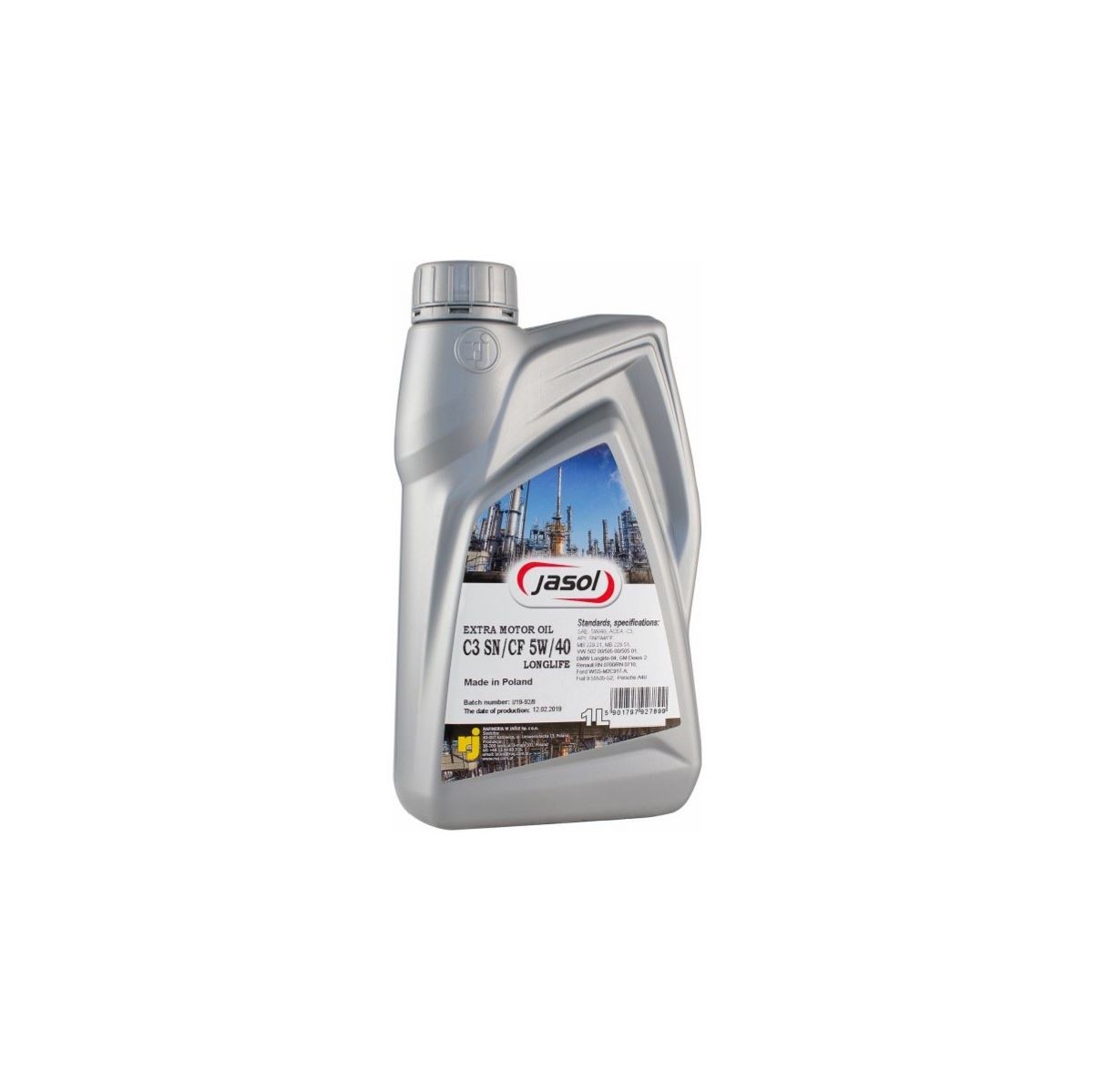 JASOL Extra Longlife 5901797927899 Auto oil BMW 5 Touring (F11) 520 d 163 hp Diesel 2014
