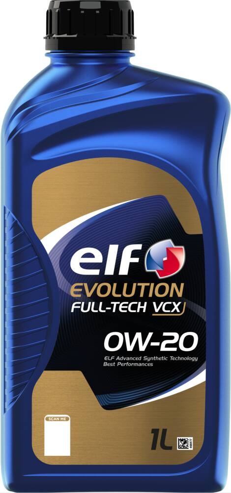 Car oil 0W-20 longlife diesel - 2228335 ELF Evolution, Full-Tech VCX