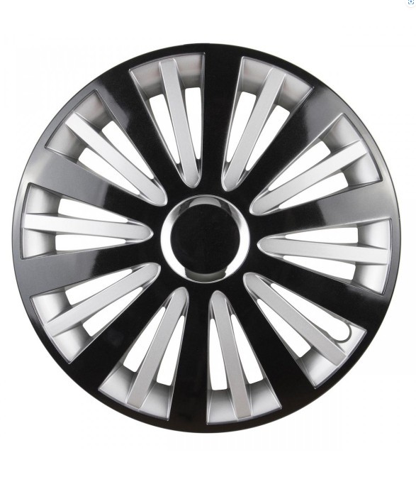 Car hubcaps Black LEOPLAST FALCON FALCONCZSR15