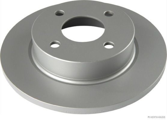 HERTH+BUSS JAKOPARTS 234x12mm, 4x100, solid, Coated Ø: 234mm, Num. of holes: 4, Brake Disc Thickness: 12mm Brake rotor J3301064 buy