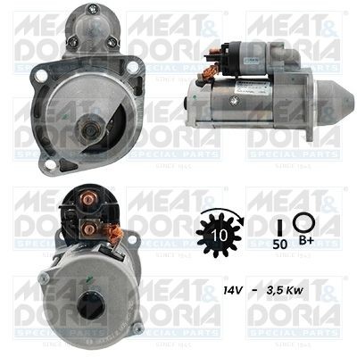 MEAT & DORIA 5010946G Starter motor 47636050