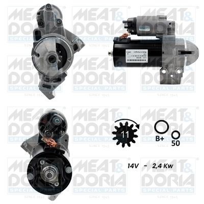 MEAT & DORIA 5010950G BMW X3 2020 Engine starter motor