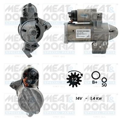 MEAT & DORIA 5010964G Starter motor 8587708