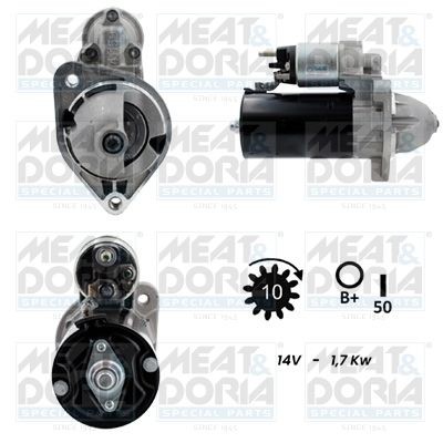 MEAT & DORIA 5010987G Starter motor 4801 268AB