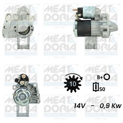 MEAT & DORIA 5035726G Starter motor V7 550 01780