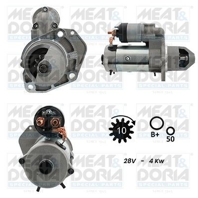 MEAT & DORIA 5110047G Starter motor 5 0415 4745