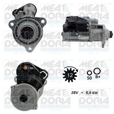 MEAT & DORIA 5110076G Starter motor STD1418R