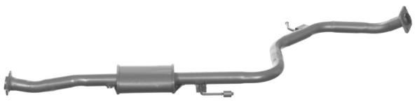 VEGAZ MZS-124 Middle silencer MAZDA 323 1994 in original quality