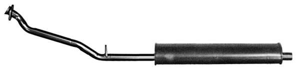 VEGAZ MR-230 MERCEDES-BENZ Front silencer in original quality