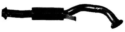 VEGAZ MIS-23 Middle silencer HYUNDAI GALLOPER 1997 in original quality