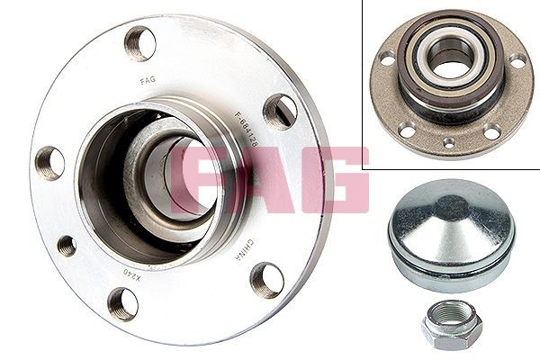 FAG 713 6063 30 Wheel bearing kit Photo corresponds to scope of supply, 116,3 mm