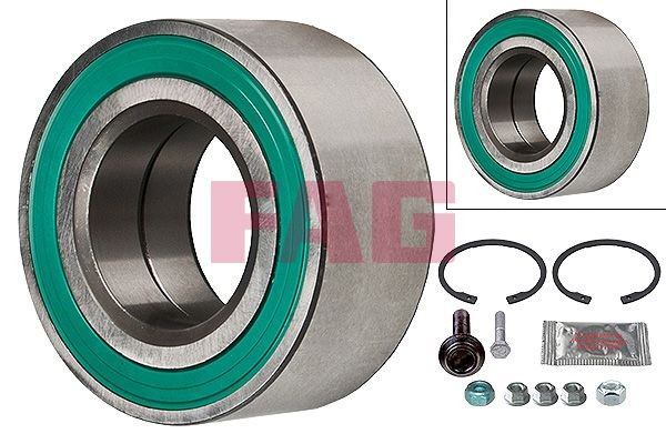FAG 713 6100 50 Wheel bearing kit Photo corresponds to scope of supply, 82 mm