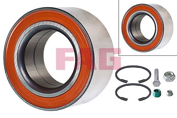 Original FAG Wheel bearing kit 713 6101 50 for AUDI 80