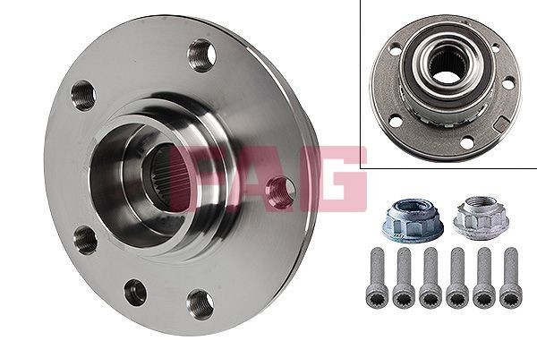 FAG Wheel hub assembly rear and front Touareg 7L new 713 6106 50