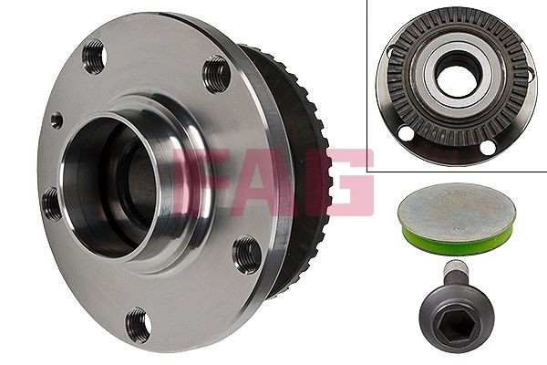 Seat EXEO Bearings parts - Wheel bearing kit FAG 713 6107 00