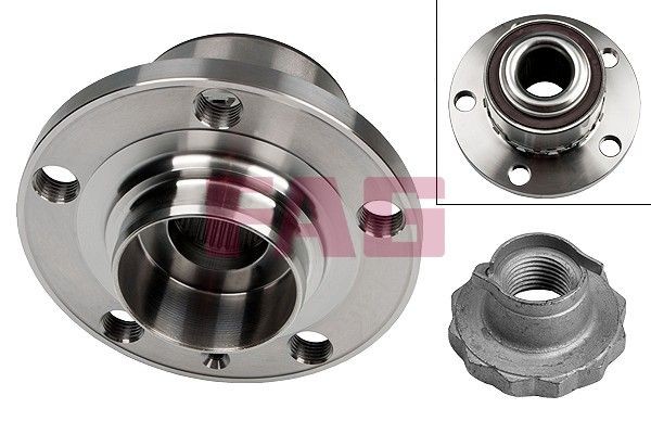 FAG Photo corresponds to scope of supply, 120,8, 72 mm Wheel hub bearing 713 6108 20 buy