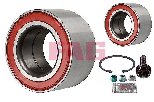FAG 713 6108 80 Wheel bearing kit Photo corresponds to scope of supply, 74 mm