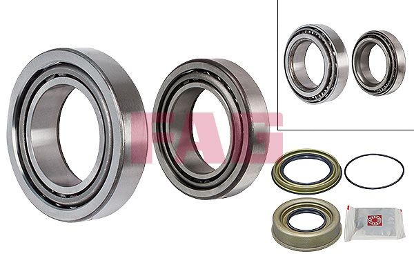 Nissan SERENA Wheel hub bearing kit 2331330 FAG 713 6137 50 online buy