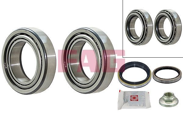 Mazda 818 Wheel hub bearing kit 2331358 FAG 713 6151 30 online buy
