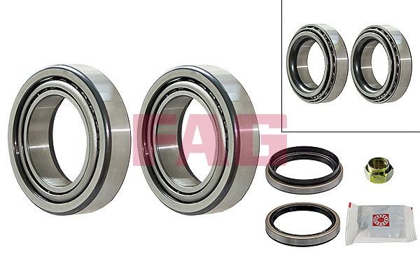 FAG Photo corresponds to scope of supply, 63 mm Inner Diameter: 38mm Wheel hub bearing 713 6151 50 buy