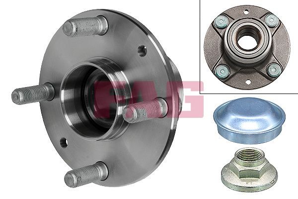 FAG Photo corresponds to scope of supply, 121,7 mm Inner Diameter: 28mm Wheel hub bearing 713 6152 90 buy
