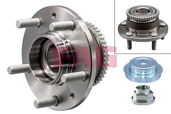 713 6156 30 FAG Wheel bearings MAZDA Photo corresponds to scope of supply, 139,6 mm