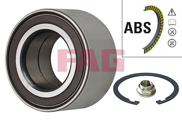 FAG 713 6157 30 Wheel bearing kit Photo corresponds to scope of supply, 72 mm