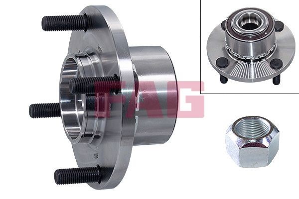 Wheel bearing kit FAG 713 6197 70 - Bearings spare parts for Smart order