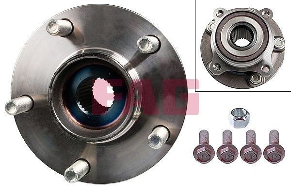 Mitsubishi GRANDIS Wheel bearing kit FAG 713 6198 20 cheap