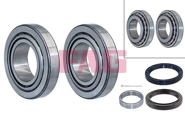 FAG 713 6201 30 Wheel bearing kit Photo corresponds to scope of supply, 62 mm