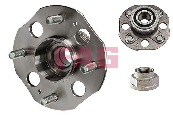 FAG 713 6202 90 Wheel bearing kit Photo corresponds to scope of supply, 151,7 mm