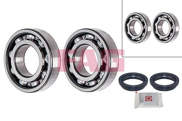 Subaru LEGACY Wheel hub bearing kit 2331637 FAG 713 6220 10 online buy