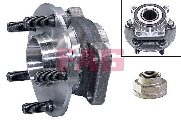 FAG 713 6221 90 Wheel bearing kit SUBARU experience and price