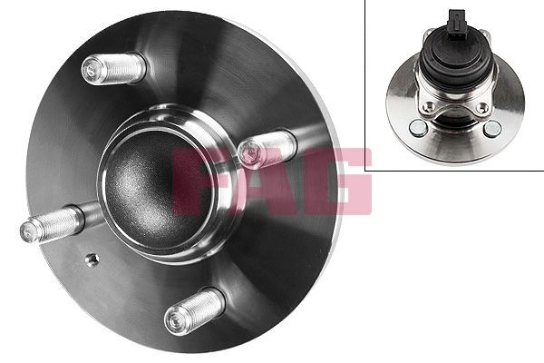 Hyundai GETZ Bearings parts - Wheel bearing kit FAG 713 6263 10