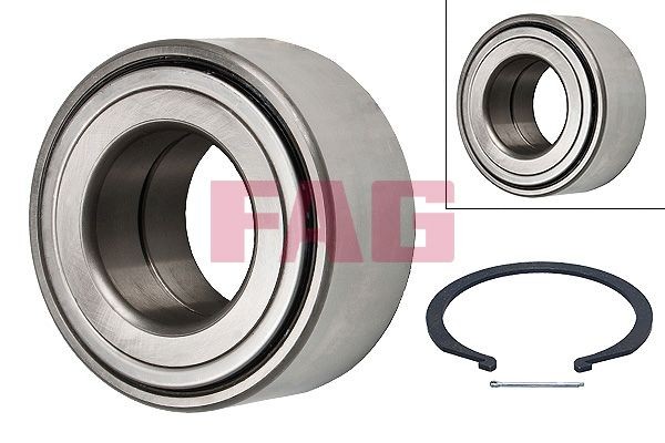 FAG 713 6266 20 Wheel bearing kit Photo corresponds to scope of supply, 87 mm