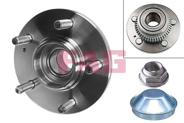FAG Photo corresponds to scope of supply, 148,4 mm Inner Diameter: 35mm Wheel hub bearing 713 6266 30 buy