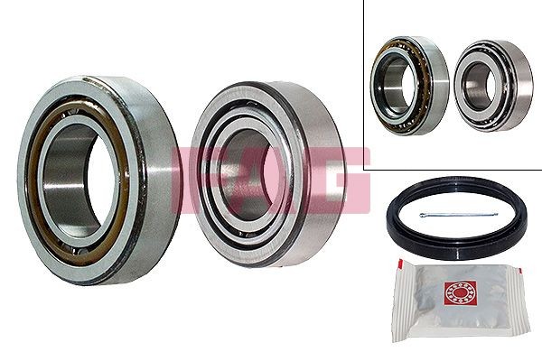 FAG 713 6302 20 Wheel bearing kit Photo corresponds to scope of supply, 47 mm