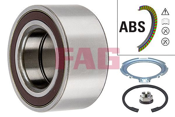 FAG 713 6309 00 Wheel bearing kit MERCEDES-BENZ experience and price