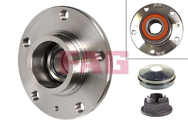 FAG 713 6448 50 Wheel bearing kit Photo corresponds to scope of supply, 130 mm