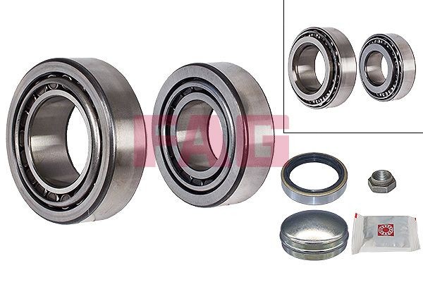 FAG 713 6504 30 Wheel bearing kit Photo corresponds to scope of supply, 75 mm