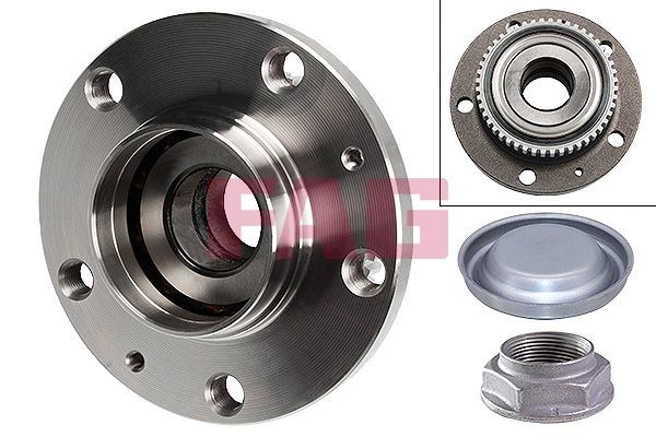 FAG 713 6505 50 Wheel bearing kit Photo corresponds to scope of supply, 128 mm