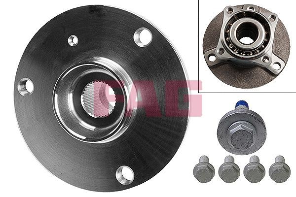 FAG 713 6610 10 SMART Wheel hub bearing kit in original quality