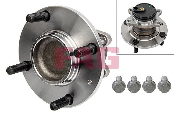 FAG 713 6610 20 Wheel bearing kit Photo corresponds to scope of supply, 136,7, 66,8 mm