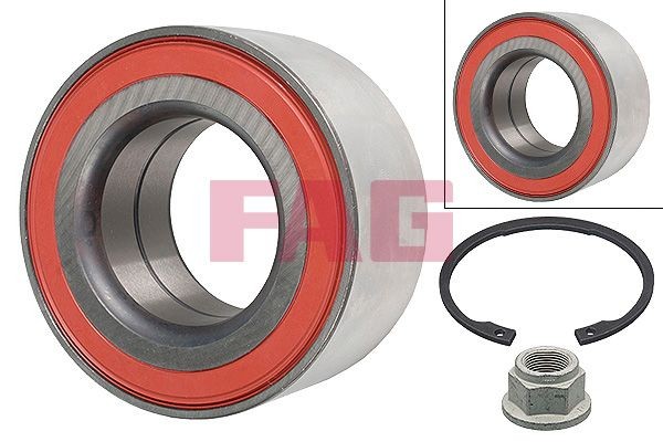 FAG Wheel bearings rear and front Mercedes-Benz W203 new 713 6670 50