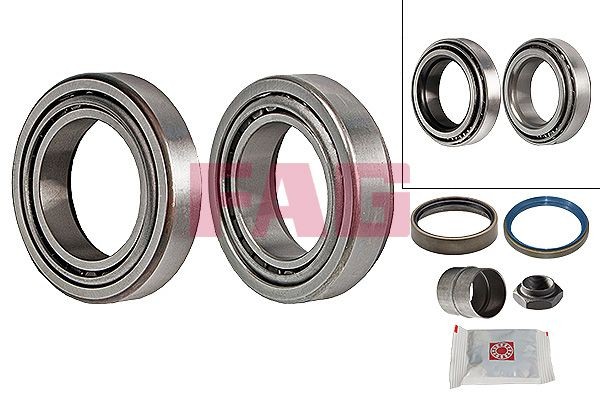 FAG 713 6673 00 Wheel bearing kit Photo corresponds to scope of supply, 75 mm