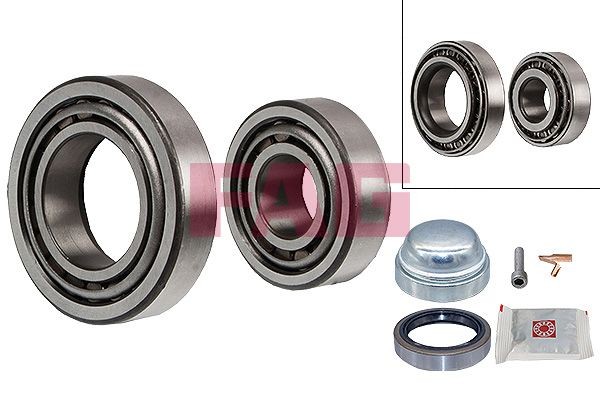 FAG 713 6674 20 Wheel bearing kit Photo corresponds to scope of supply, Set with reduced assembly accessories, 50 mm