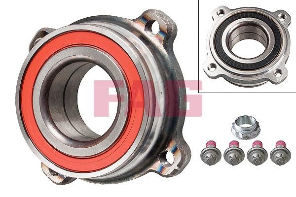 FAG 713 6677 80 Wheel bearing kit Photo corresponds to scope of supply, 90 mm
