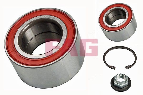Mazda 121 Wheel hub bearing kit 2332168 FAG 713 6781 10 online buy